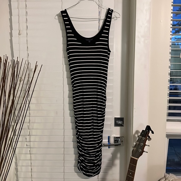 Felicity & coco, size small, black and white striped dress. - Picture 1 of 2